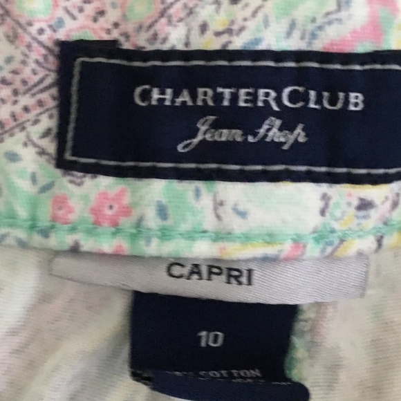Charter Club Jeans Shop Capri Size 10 - Picture 4 of 4